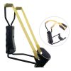 Compact Folding Slingshot Wrist Rocket Catapult For Hunting Outdoor Sport Games