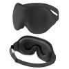 Travel 3D Eye Mask Sleep Soft Padded Shade Cover Rest Relax Sleeping Blindfold