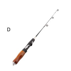 Ice Fishing Pole Outdoor Fishing Portable (Option: D-50CM)