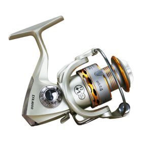 Metal Head Fishing Reel, Fishing Reel, Metal Handle (Option: 4000 model)