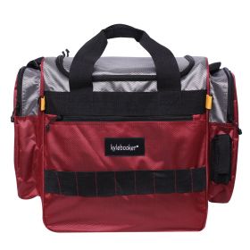 Kylebooker Large Fishing Tackle Bag TB02 (Color: Red)