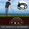 LCD Display Waterproof Disc Metal Detector With Headphone And Small Tools