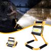 1Pack LED Working Light High Lumen Rechargeable Floodlight Portable Foldable Camping Light With 360° Rotation Stand